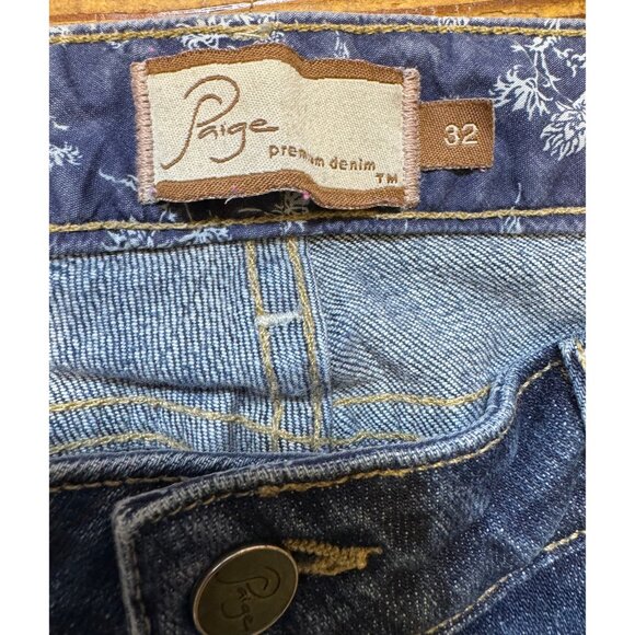 Paige Premium Denim Hollywood Hills Bootcut Jeans 32 Y2K - Picture 5 of 11